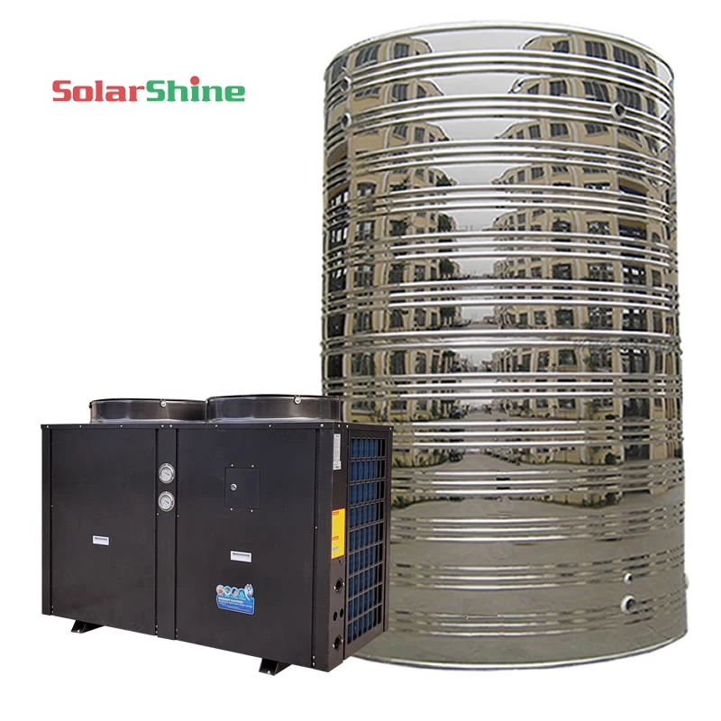 OEM 30KW 48KW Air to water heat pump with heating and cooling Air source heat pump