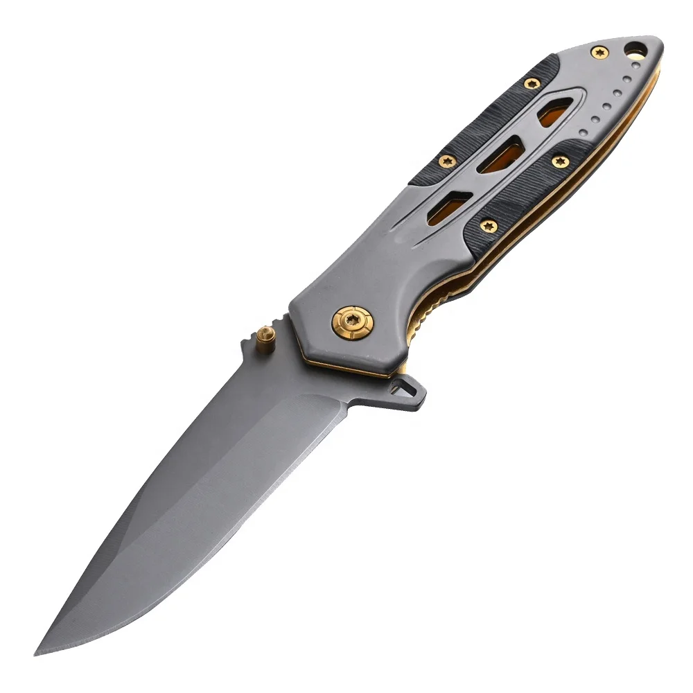 Складной нож G10 с ручкой из титановой стали для охоты кемпинга выживания тактический карманный