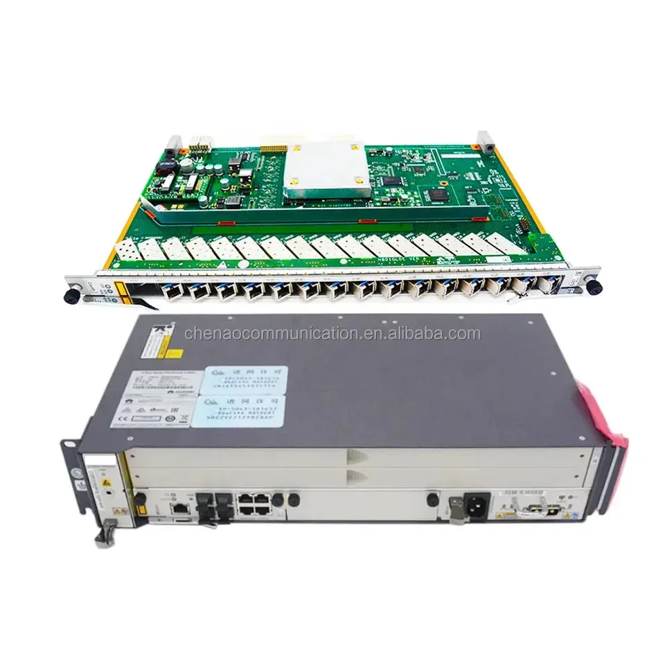 Optical line terminal  HW 16 Ports OLT GPON Board OLT MA5608T GPFD MA5683T MA5608T GPFD 16 port GPON Service Board