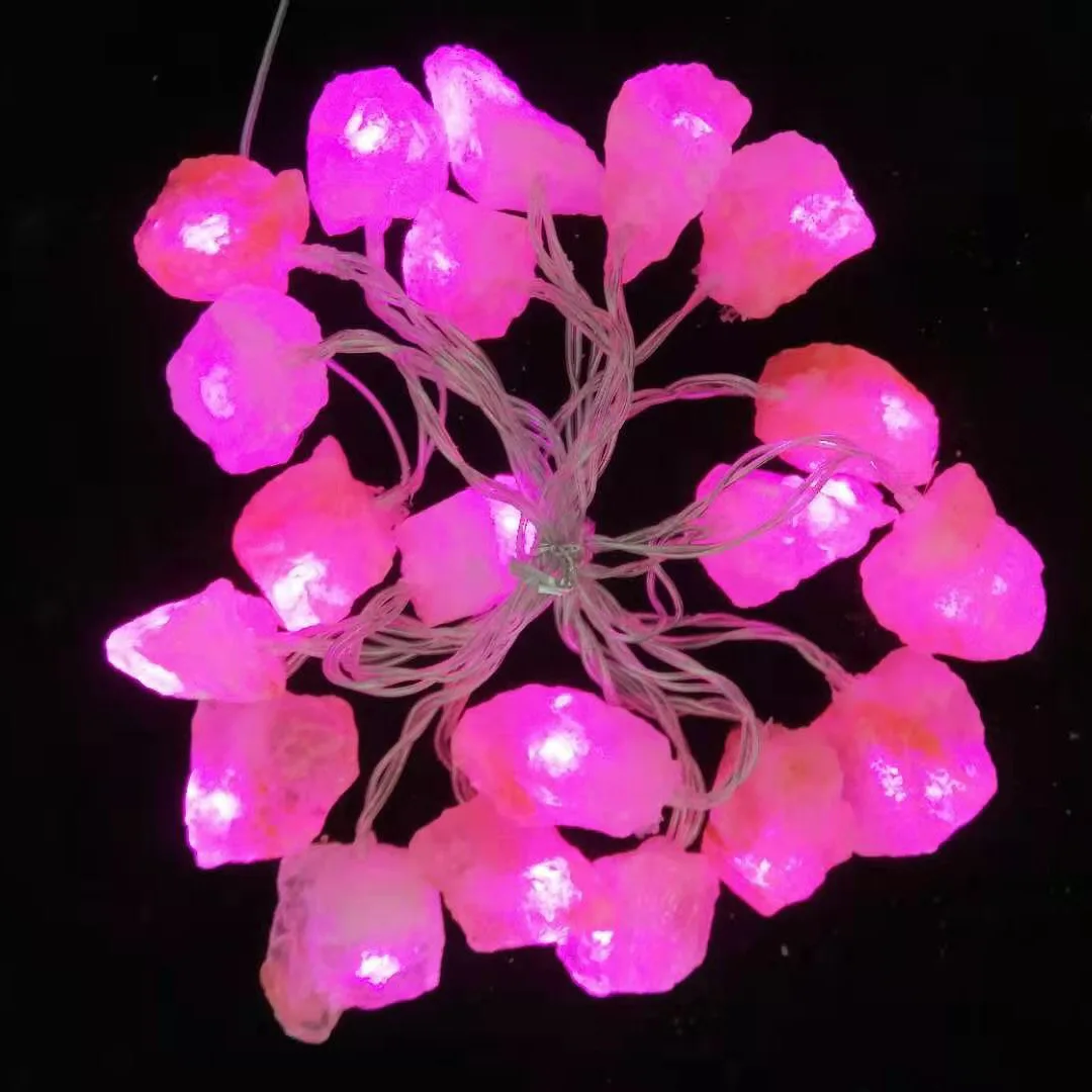 Хрустальная Гималайская струна праздничная Декоративная гирлянда Современная атмосферная