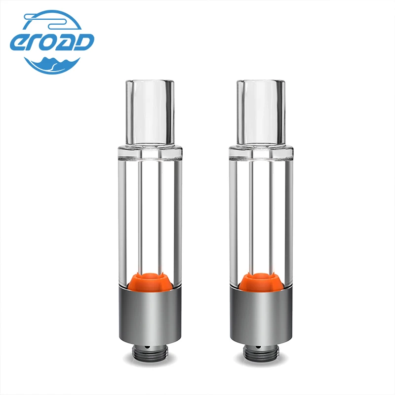 Top selling cbd full glass cartridge ceramic coil 510 thread vape cartridge