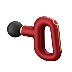 Портативный корпус лицевой панели пистолет мини-массажер для массаж мышц пистолет