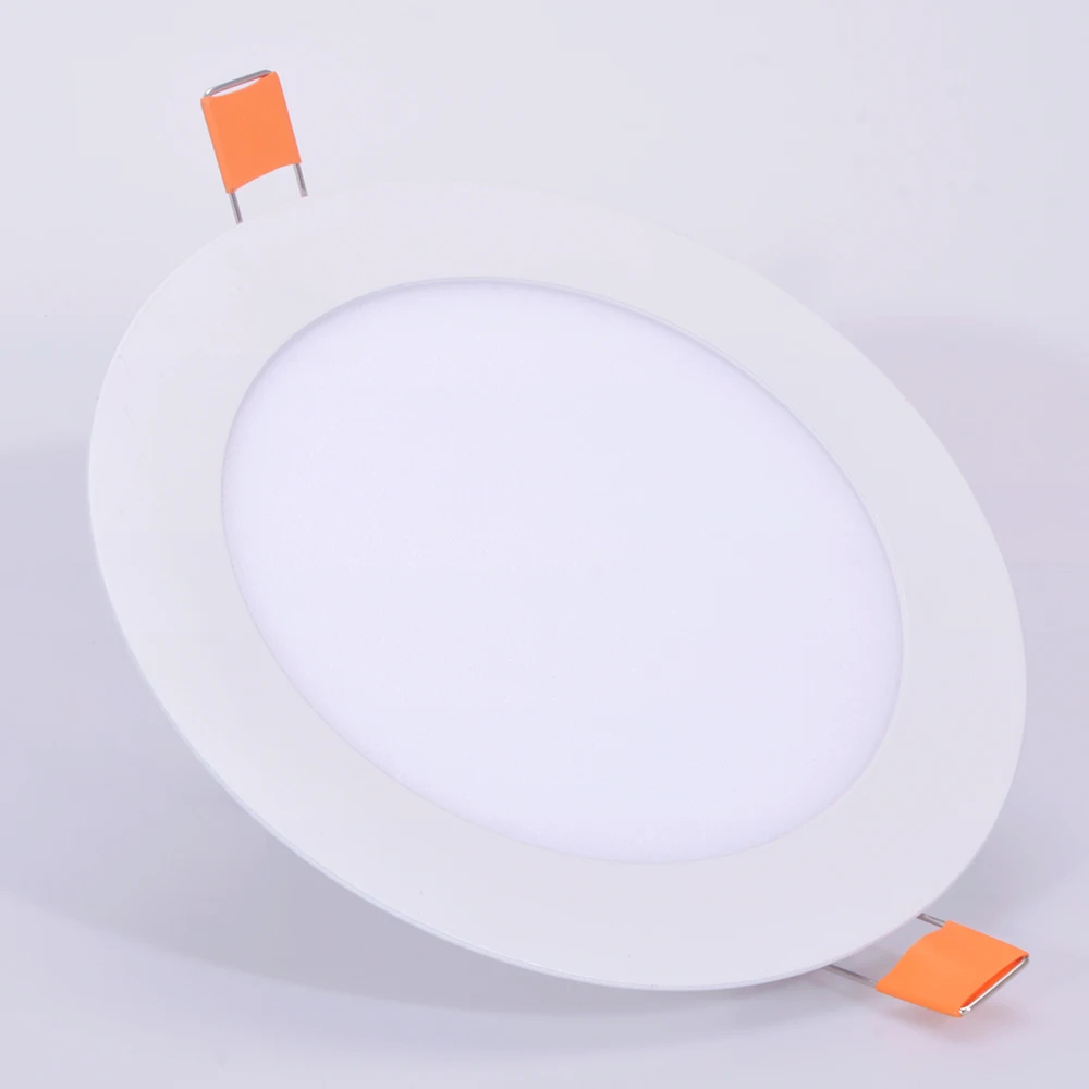hot sale 2024Round Square slim panel lights  3W 6W 9W 12W 18W 24W indoor downlight panel led ceiling light led lights for home