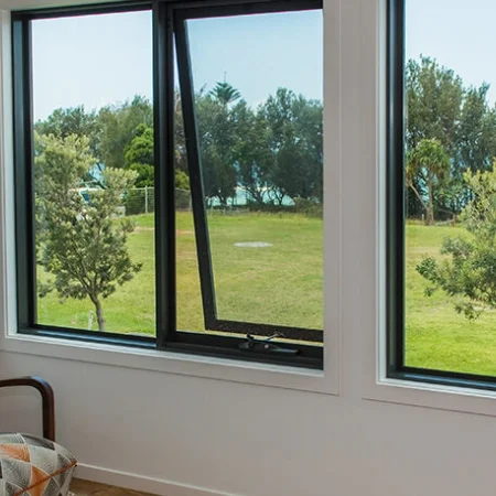 Aluminum Windows Australian Standard Aluminum Chain Winder Awning Window Double Glazed Glass Aluminum Windows