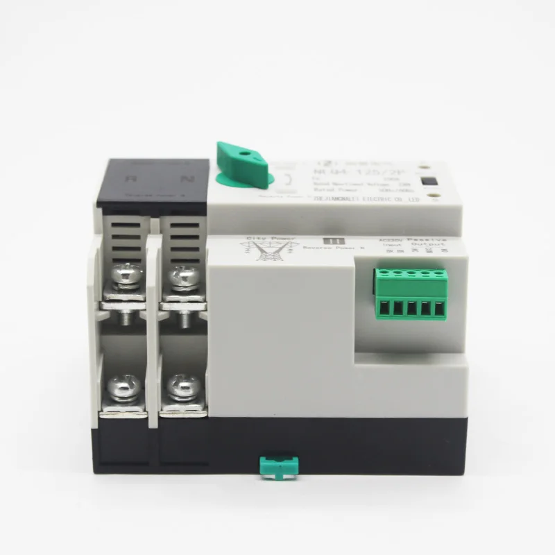 220V 100A 2P dual power automatic transfer switch Fast transfer 4P 63A ATS 4P 63A for solar