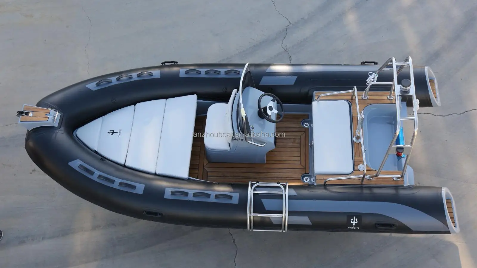 Best Selling 16FT RIB480 Luxury Tender Yacht RIB Inflatable Sport Boat with Motor Boat for Sale