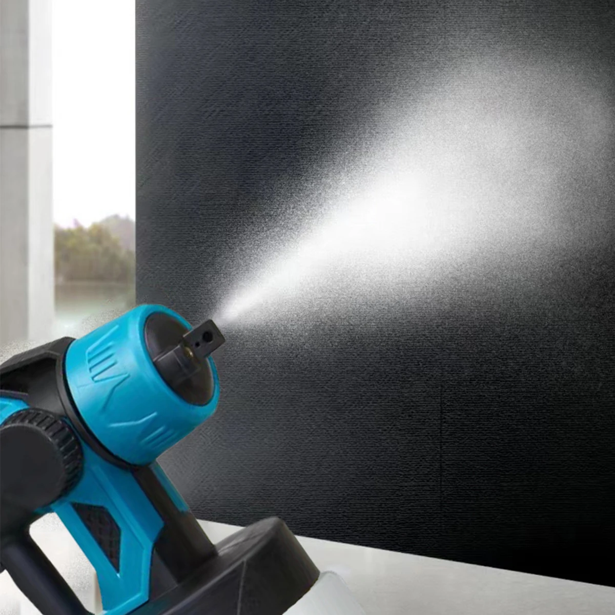New Arrival Handheld Cordless Airless Painting Machine Portable Lithium Battery Powered Paint Spray Gun