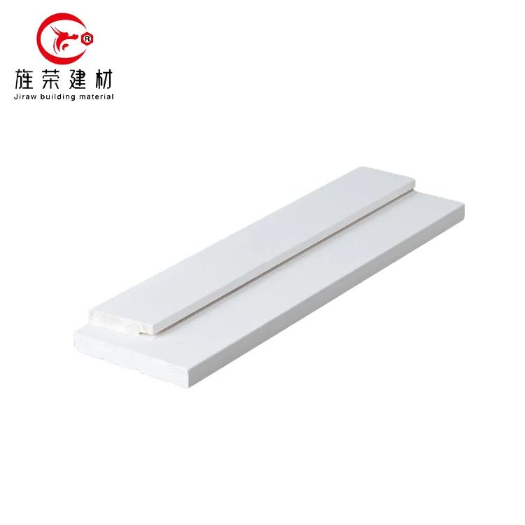  China Hot Sale White Primed Wood Handrail Moulding Factory