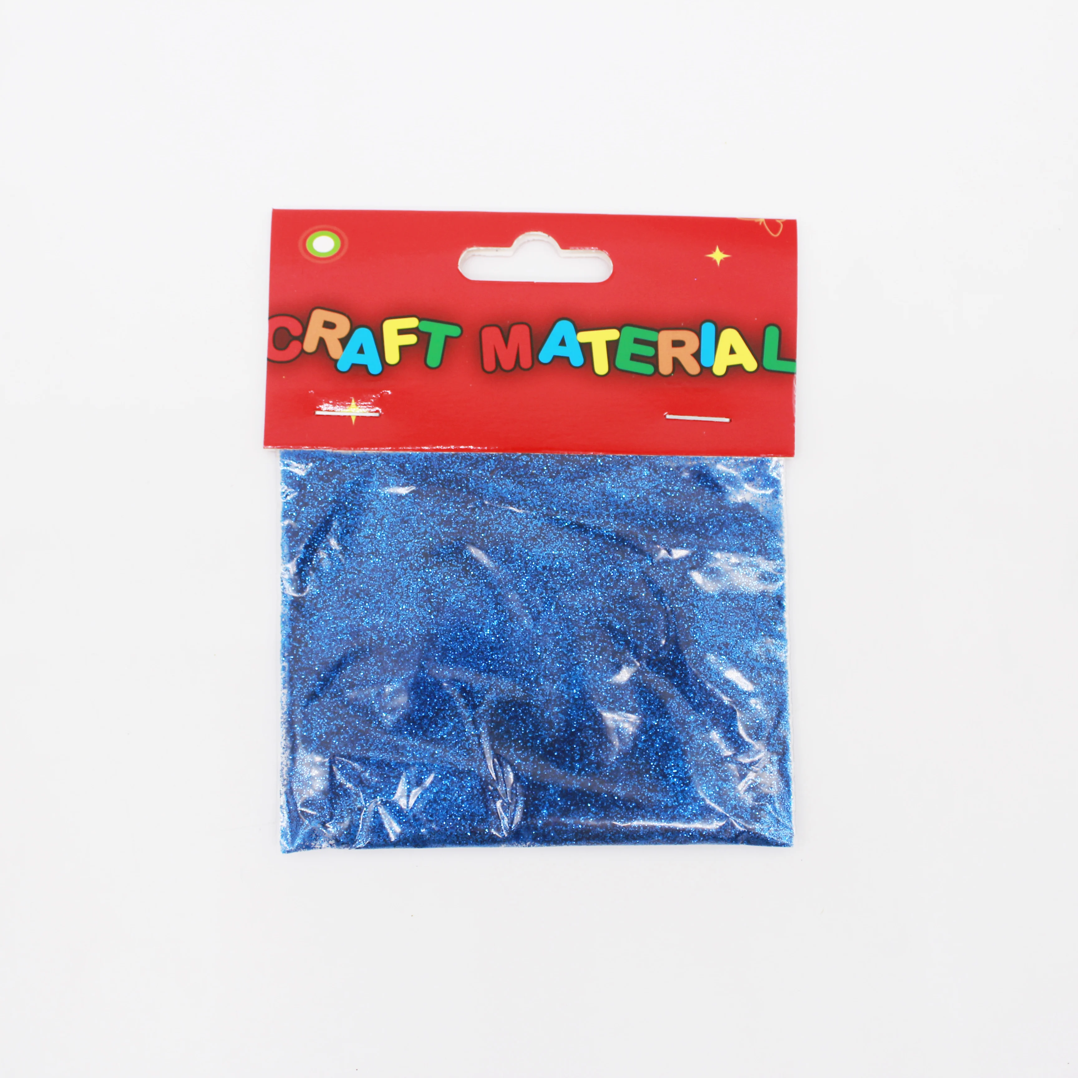 Blue Glitter 20grs per polybag with header card Glitter Fine Christmas PET Glitter Powder Wholesale