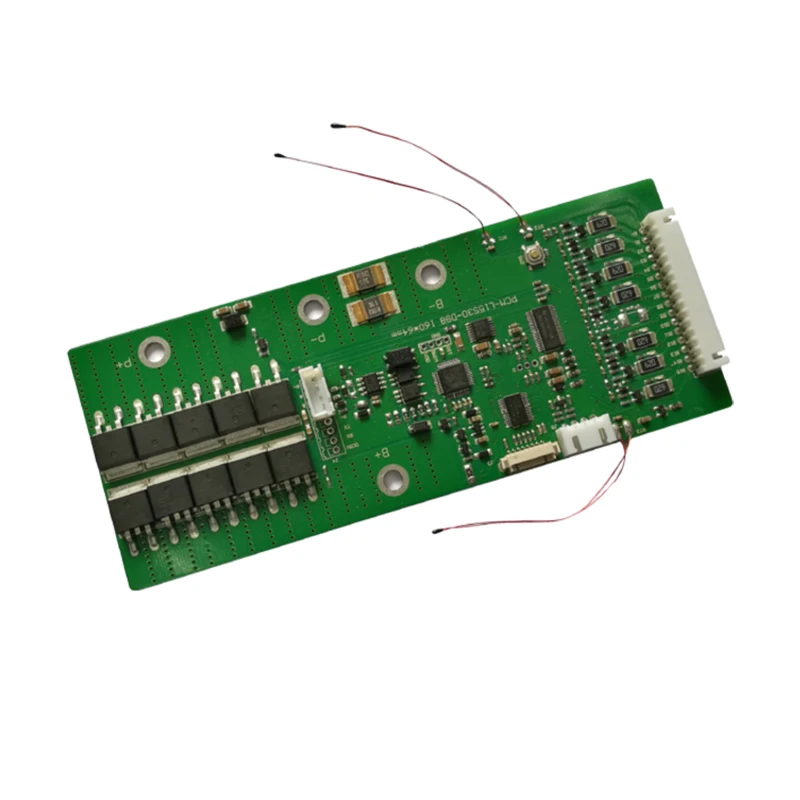 BMS с RS232/RS485/SMBus/синий зуб связь для детей в возрасте от 9 до 15S литий-ионный Тип/LiFePO4 батарейный блок PCM-L15S30-D98
