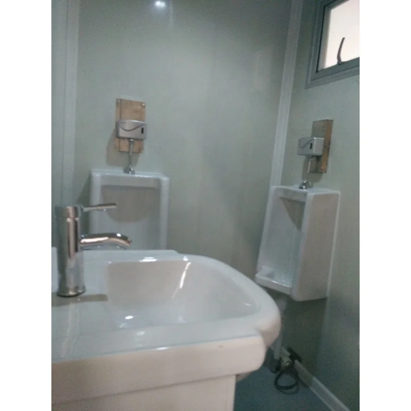 China flexible garden container house factory VIP  trailer toilet room unit  for sale