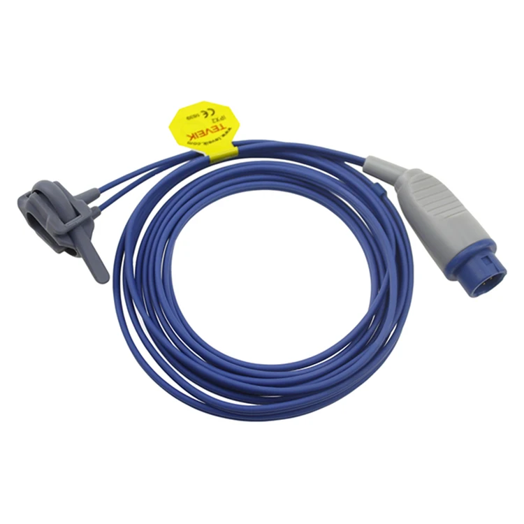 TEVEIK neonate wrap band spo2 sensor cable for Mindray round 7pin with separable wrap