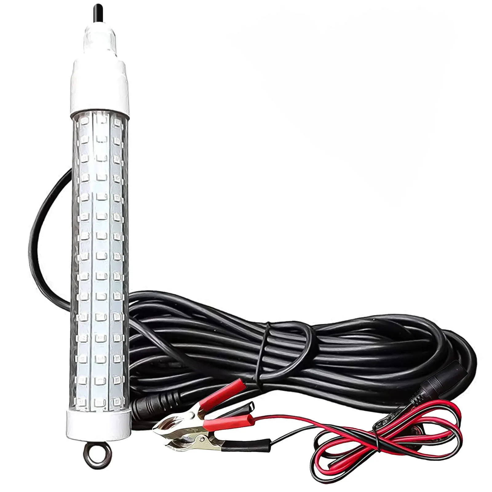 Attracting Fish Underwater IP68 Waterproof Lamp 360 Degrees For Boats Docks Fishing Tools Green LED Fishing Light