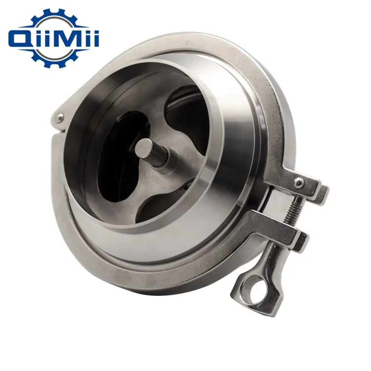 Санитарный одноходовой клапан из нержавеющей стали SS304 SS316L