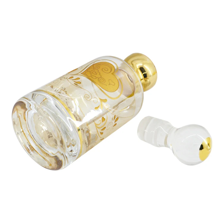 Arabic Style Perfume Bottle of Handmade Eco-friendly  Glass Perfume Bottle