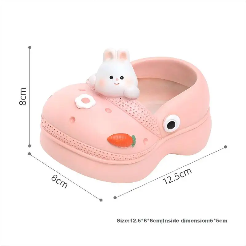 New fun Crocs resin succulent flower device desktop garden pot cartoon creative slipper flower pot