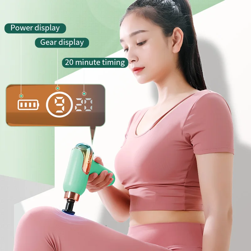 2023 Professional Percussion Mini Vibration Fascia Massage Gun