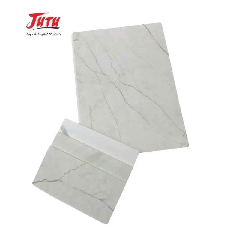 1220x2800 1220x2440 Waterproof high glossy interior wall PVC sheet UV marble panel PVC wall panel