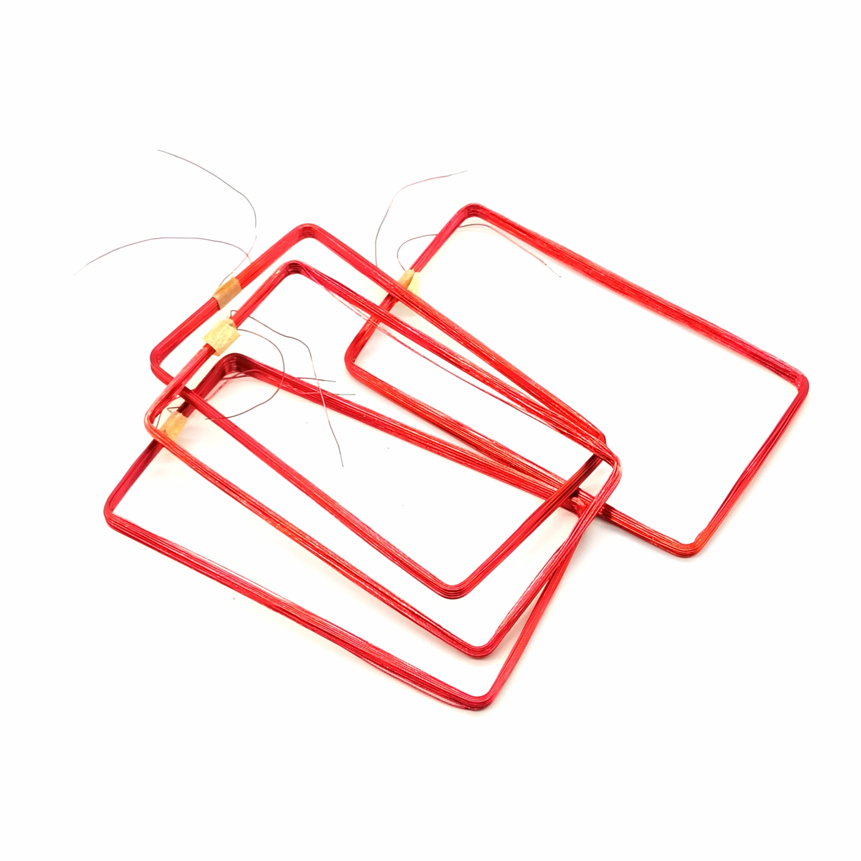 High quality 125KHz 134KHz 13.56mhz reader antenne rfid copper Coil antena 125khz rfid antenna with xh2.54 connector