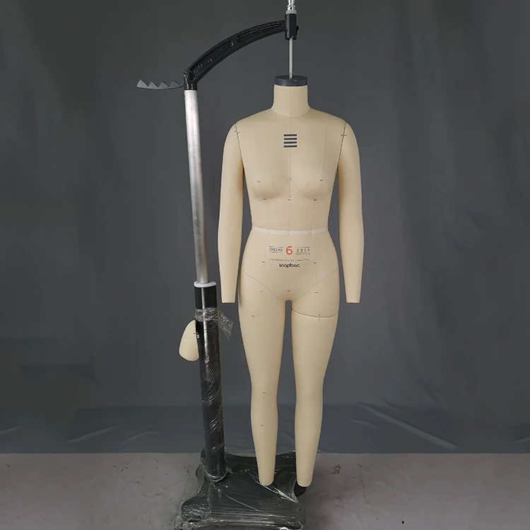 Missy 10 dummy mannequin dress form tailor full body measurements three-dimensional cutying model