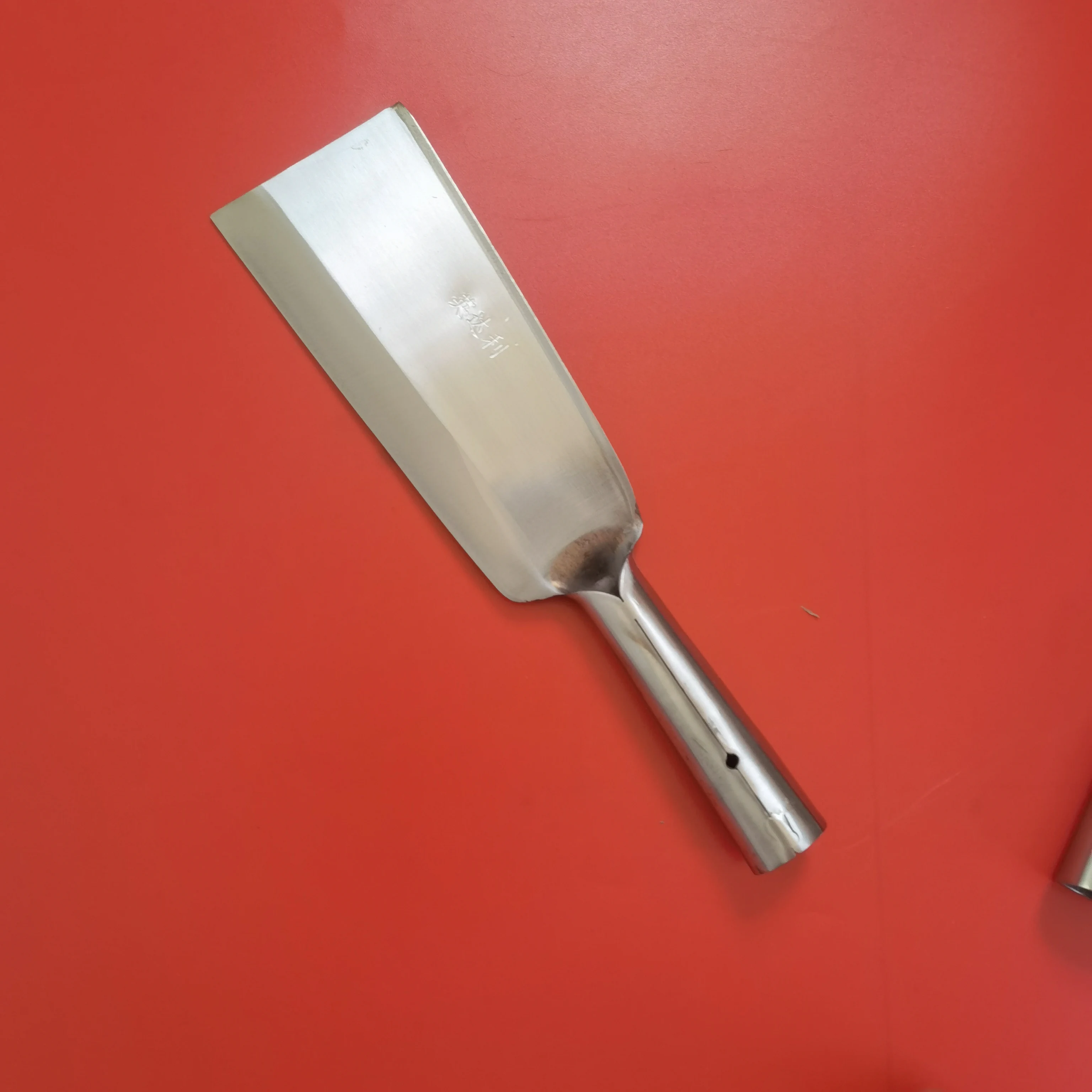 Production of agricultural chrome steel firewood knives, outdoor mountain cutting stainless steel firewood knives