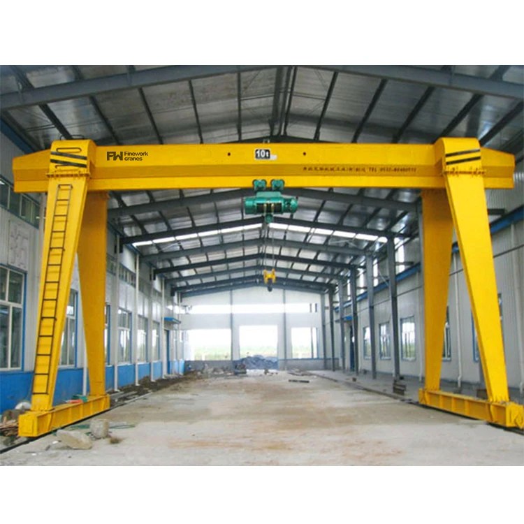 Gantry crane 10t 15t single girder manual gantry crane 20 ton
