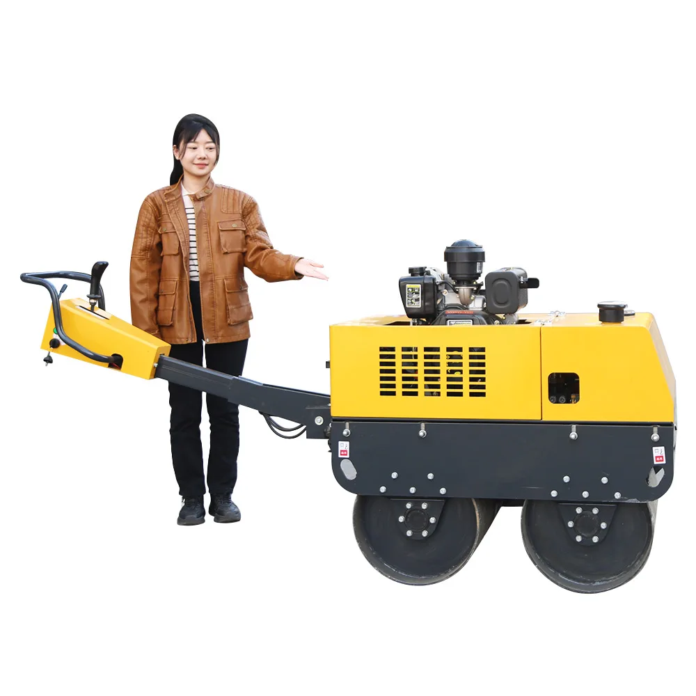Efficient1t 2t 3t 4t 5t 6t Ton Asphalt Road Surface Rollers CE Approved Double Steel Wheel Vibration Road Roller For Sale