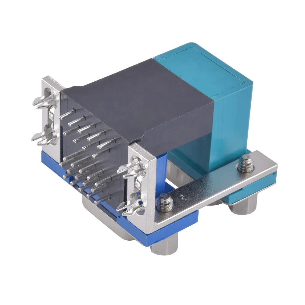 Dual Port Conjoined DR9 Male To HDR15 Female D-SUB VGA Connector For Video Port