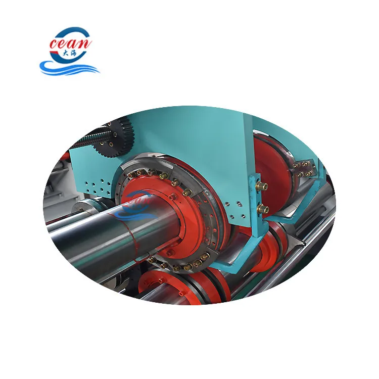 Ocean Automatic 5 Colors printing slotting corrugated box die cutting making machine