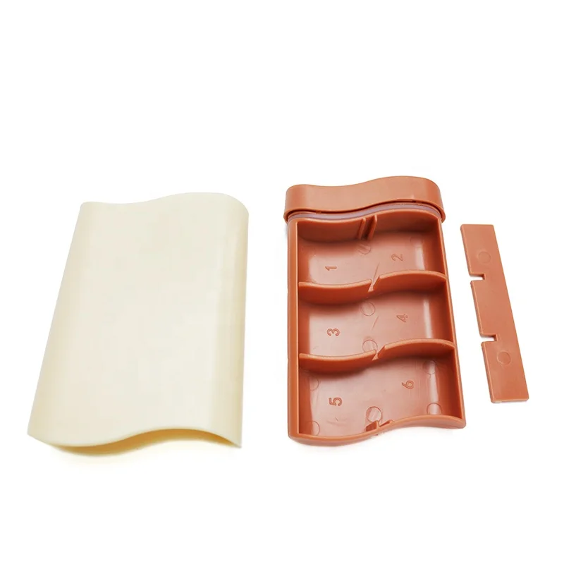 Push Pill Storage Cases Tin Box Pill Box For Medicines Portable Mini Pill Case Medicine Seperate Tablet Cases Medicine Dispenser