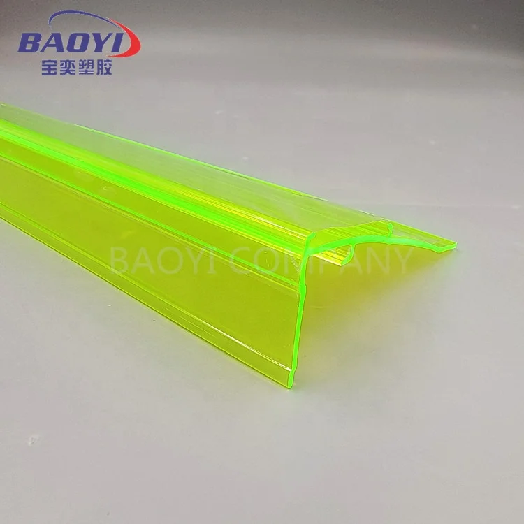 Plastic Milky White Fluorescent Led Light Diffusion Cover Manufacturer PC China Popular LED profile OEM diffuser lamp