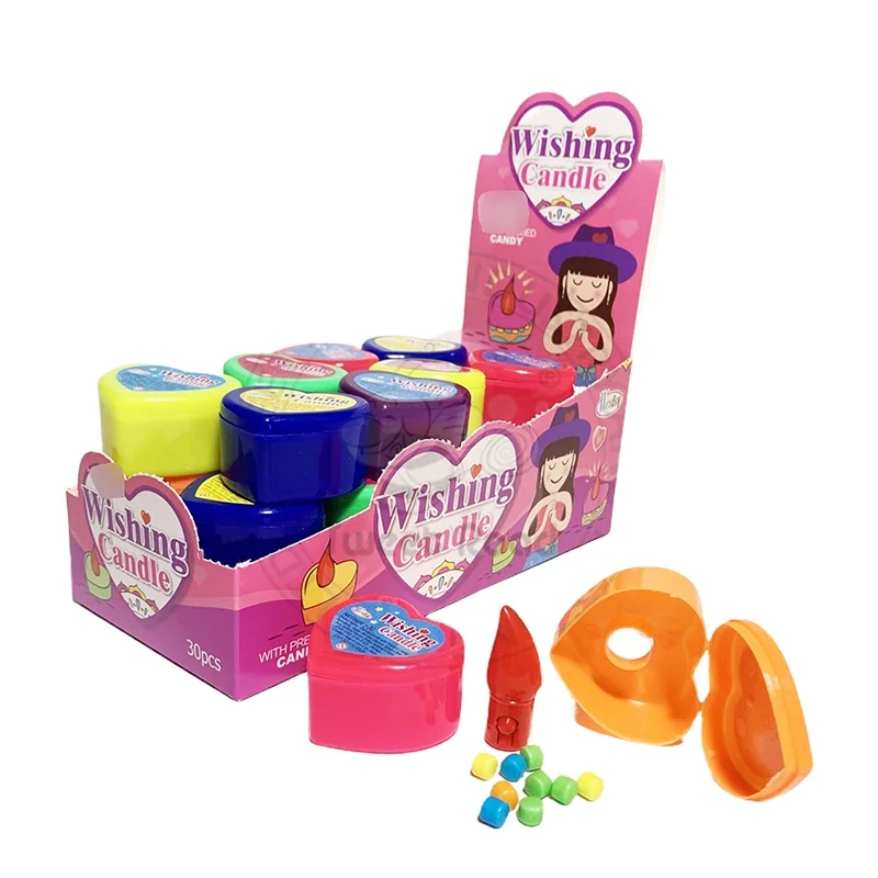 Recommend Wishing Candle Toy Candy for Kids Wholesale China design Delicious Candy Manufacturer
