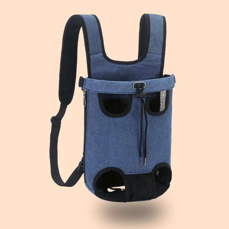 Xianchanpets Factory Direct Sale Small Size Portable Cat Dog Backpack Foldable PC Material with Zipper Closure for Pet Supplies