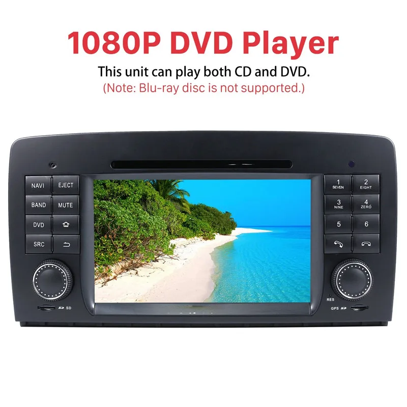 
Multimedia Gps-Navigation-System for 2006-2012 Mercedes-Benz R class W251 R280 R320 R350 R500 Audio Touch-Screen Car Android 