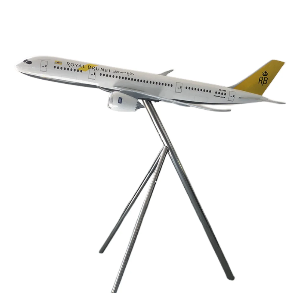 2023 новая модель самолета Brunei Alirline 1 2 метров сувенирная 787 авиационная Академия выставочный зал