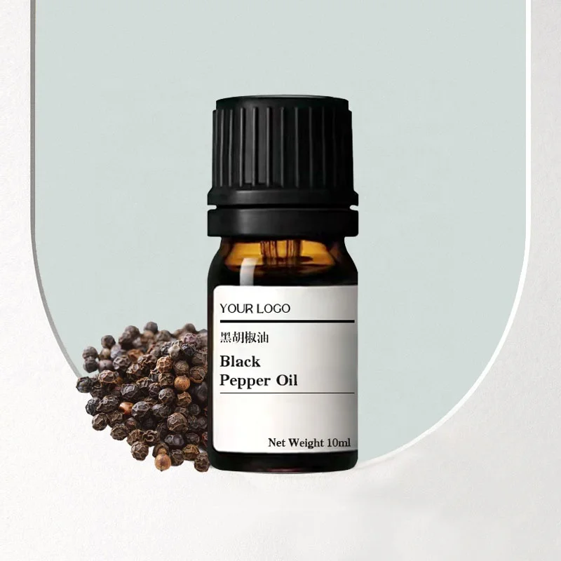Manufacturers Supply Organic Dark Pepper Black Pepper Oil for Relieve Mood