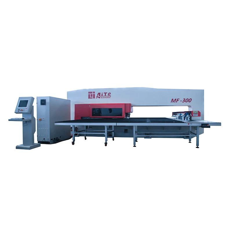 Mechanical  CNC Automatic Turret  punching machine  punching press   for sheet metal processing  panel fabrication