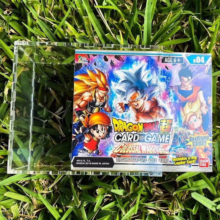 Акриловый чехол-бустер серии Dragon Ball Super Zenkai с магнитной крышкой