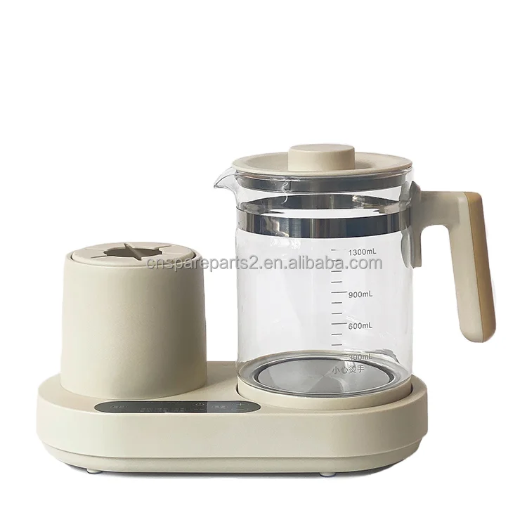 Best Selling High Borosilicate Glass Baby Milk Warmer Dispenser 72hours Constant Temperature Control Electric Milk Shaker Bottle