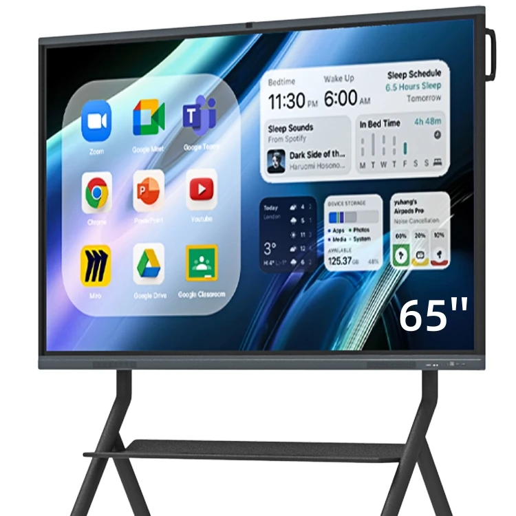 New product ideas 2024 4K Android Led LCD Interactive whiteboard teaching smart board touch screen display Interactive boards