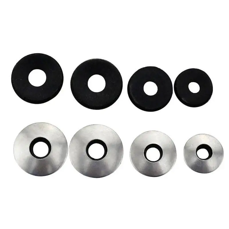 Galvanized Steel Round Flat EPDM Gasket Rubber Waterproof Washer Sealing washer