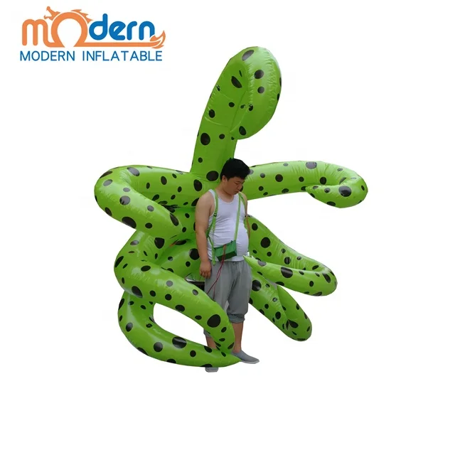 Attractive beautiful dance inflatable octopus costume for Carnival performance