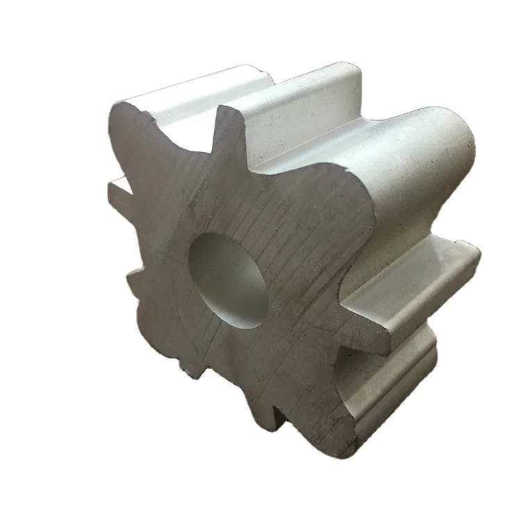 Octagonal aluminum profile tubes building for shutter