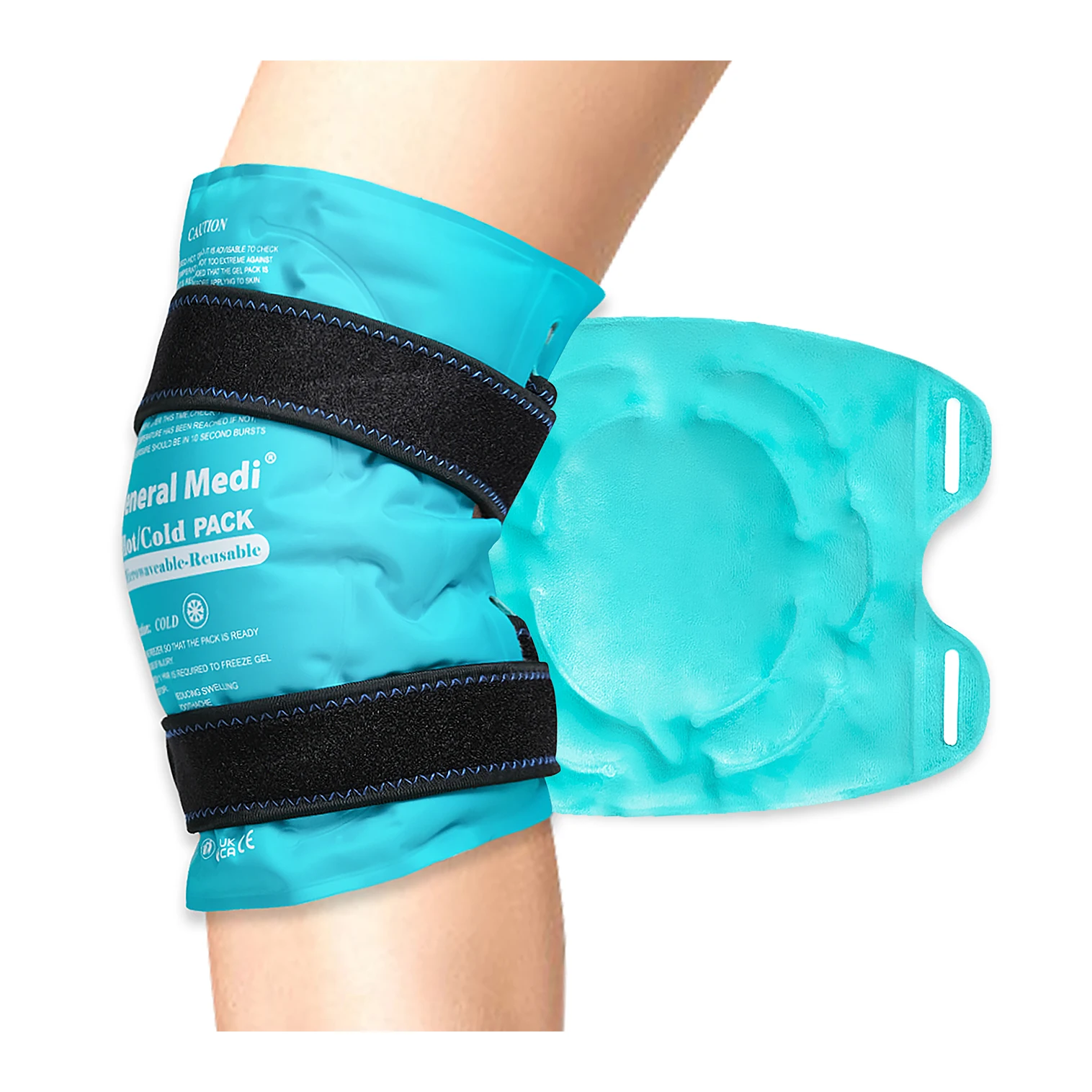 Best Selling Reusable Knee Ice Pack Wrap Cold Ice Pack for Knee Therapy Hot Cold Ice Gel Pack for Muscle ache