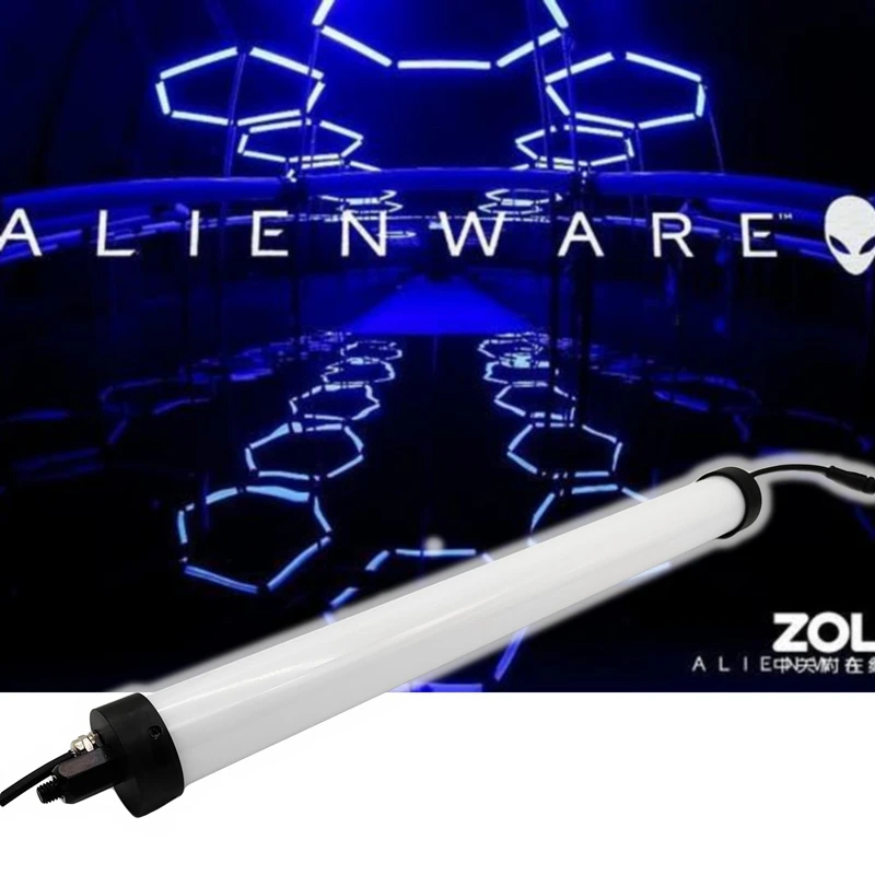 Hot-Sell Pixel Led Milky Tube Light Waterproof IP65 DMX512 360 PIXEL Tube Full Color DMX DJ Stage Event Light Wedding Light