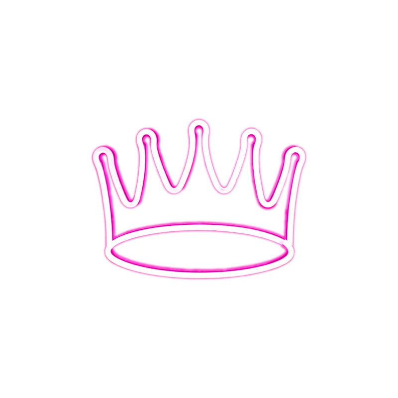 Wanxing Birthday Neon Sign Custom  Crown LED Neon Light Party,Sweet Birthday Gifts