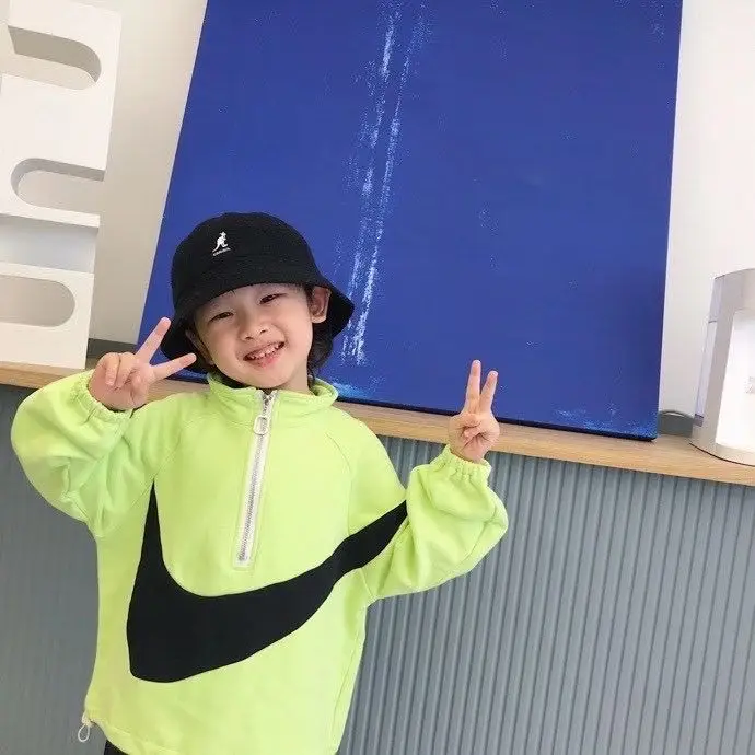 Сезон осень-зима; Новый стиль; Детское модное молния пуловер свитер с длинными рукавами