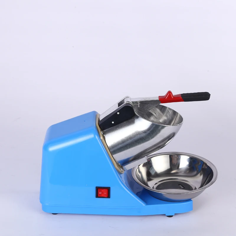 Top Seller Ice Shaver Semi-automatic Portable Electric Mini Ice Crusher Machine