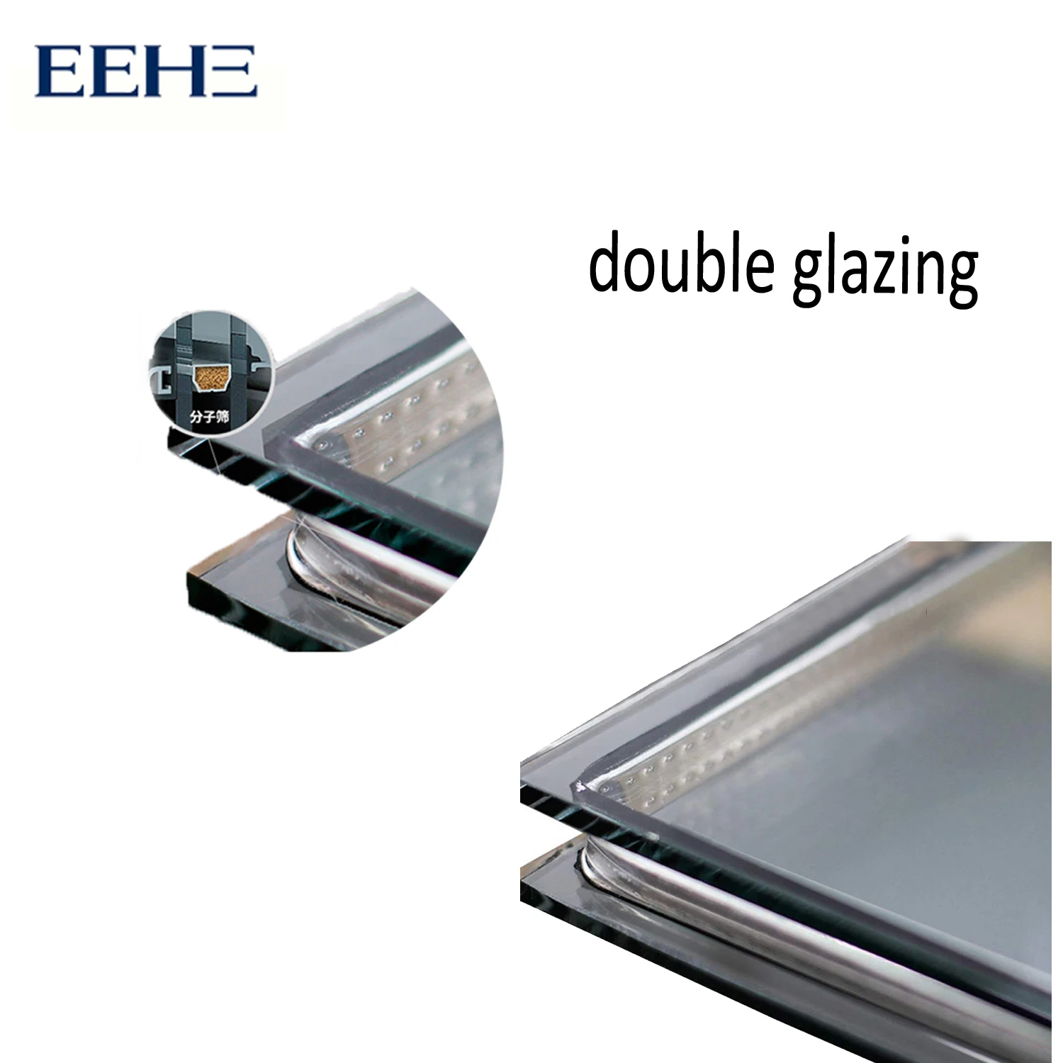 low price aluminum  glass casement doors for interior