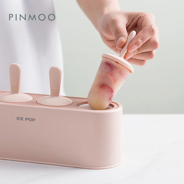  Оригинальный дизайн от Pinmoo 4 шт. льдогенератор форма для мороженого пищевого класса многоразовая легко
